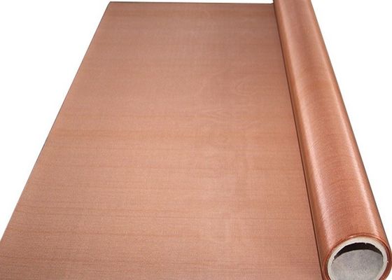 Alambre tejido de cobre puro a prueba de herrumbre Mesh Screen High Electrical Conductivity