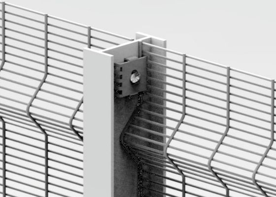 Metal de alta resistencia Mesh Fence Panels 3D 358 que suben antis Mesh Fencing Panels