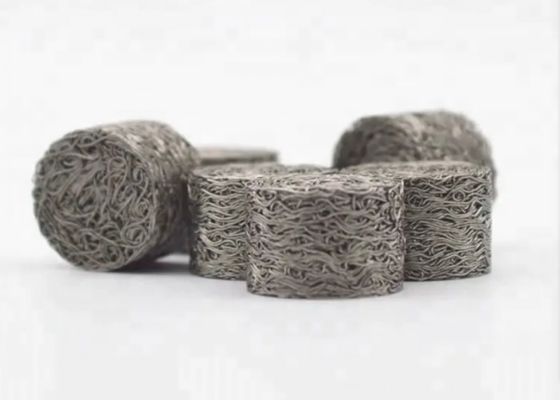Espuma Lance Compressed Knitted Filter Wire Mesh Corrosion Proof de la nieve ISO9001