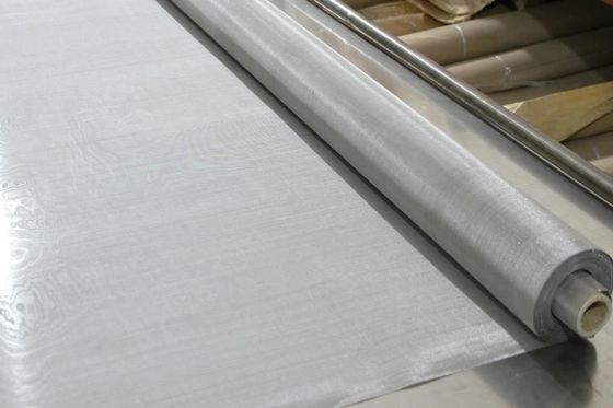 200 Mesh Stainless Steel Woven Wire Mesh Screen con la longitud de los 30m