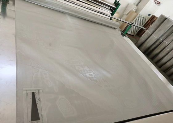 Pantalla de malla de alambre de acero inoxidable 321 robusta de la anchura los 0.03m-6.5m para clasificar y filtrar