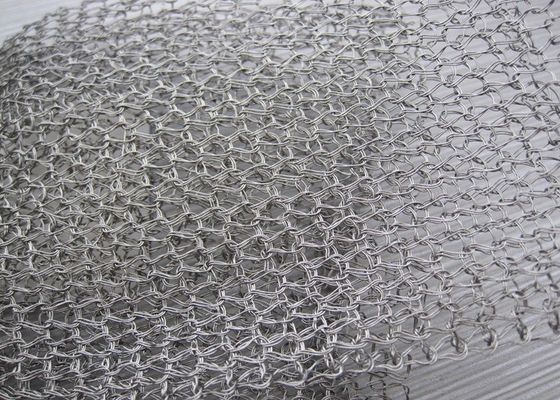 Tejido de malla de alambre de punto de múltiples hebras resistente al calor