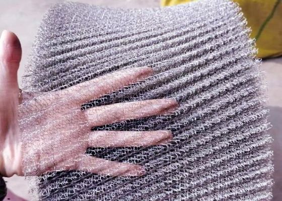 3 mm de malla de alambre de punto de alto rendimiento eficaz 76 filtración