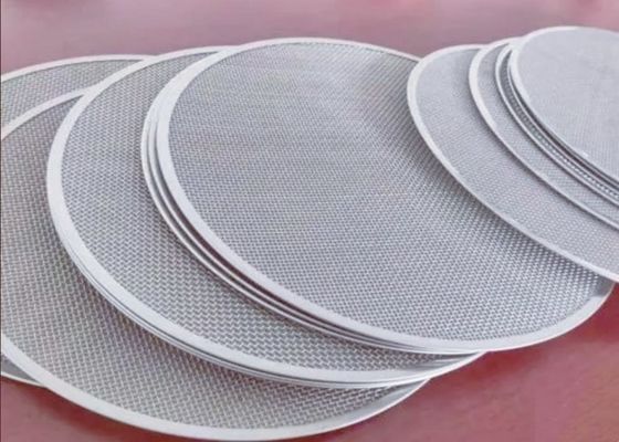 Filtro de malla de acero inoxidable para filtración industrial y química