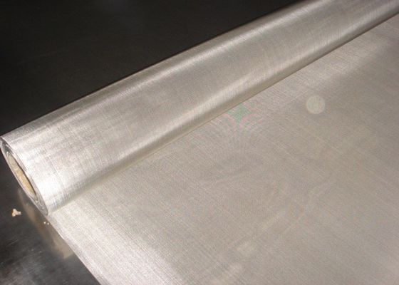 Acero inoxidable resistente a la corrosión de malla de alambre de pantalla de tejido trenzado hasta 400 malla