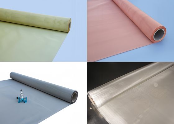 Rejas de filtración de acero inoxidable industrial tejido plano tejido entrelazado tejido holandés