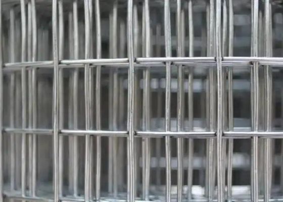 Rolos de malla soldada de trabajo pesado de 1' x 1' con alambre de hierro de acero inoxidable