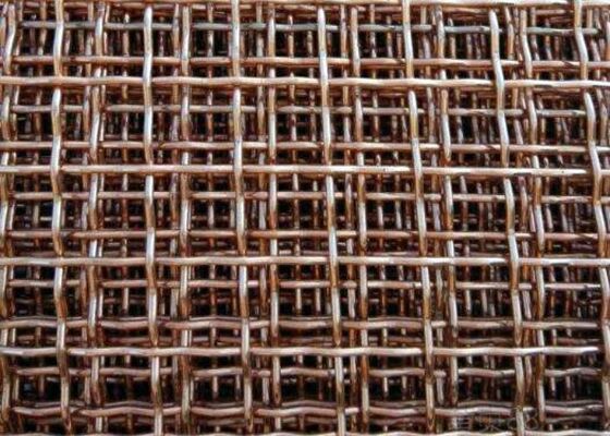 Tejido de malla de alambre trenzado Tejido de malla de alambre trenzado Diseñado con tejido liso y tejido trenzado Ofreciendo rendimiento en industria