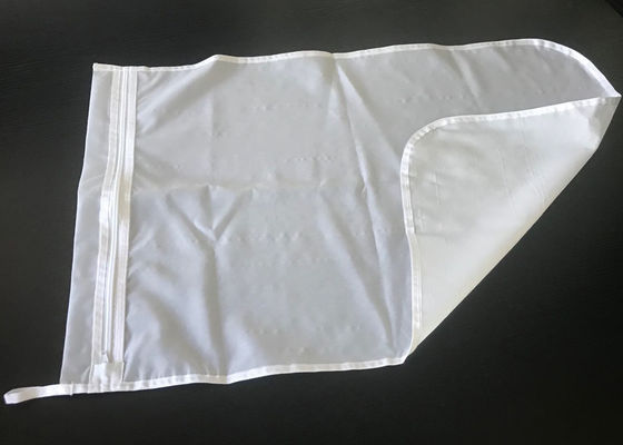 material del nilón de los 75*55cm bolso de filtro de 90 micrones para el lavadero con la cremallera