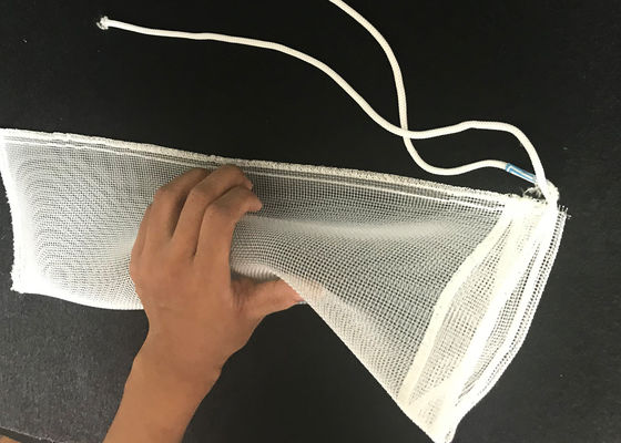Pulgada 2*6 bolsos de filtro de malla de nylon de la abertura de 120 micrones con el hilo largo