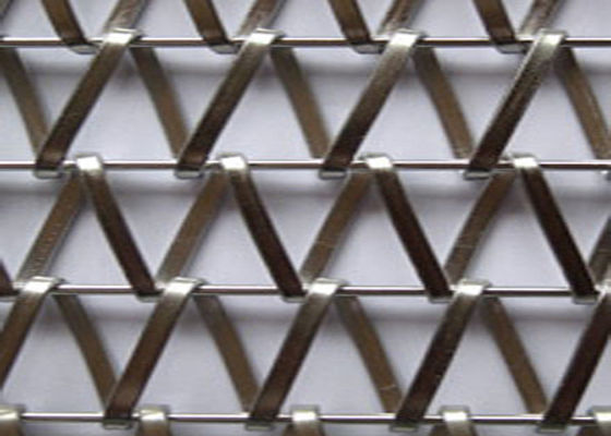 Color hermoso de la malla de alambre arquitectónica de cadena decorativa del metal para el hotel