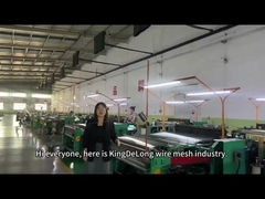 Resistencia a la abrasión Agujero cuadrado de acero de alto carbono tela de malla de alambre tejido