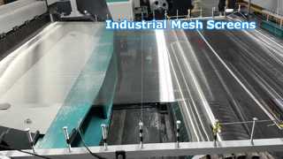 Pantallas de malla de alambre tejidas duraderas para la industria